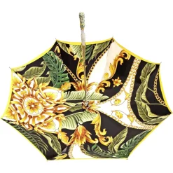 Online Il Marchesato Meraviglioso ombrello oro giallo dal design esclusivo