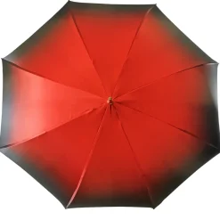 Online Il Marchesato Meraviglioso ombrello Rosso e verde con impugnatura a fiore