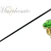 Sale Il Marchesato Milord Canne con grande cristallo smeraldo