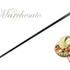 Outlet Il Marchesato Minore speciale con cristalli rossi, bianchi e neri