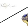 New Il Marchesato Mylord Walking Stick impreziositi da cristalli tanzanite