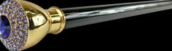 New Il Marchesato Mylord Walking Stick impreziositi da cristalli tanzanite