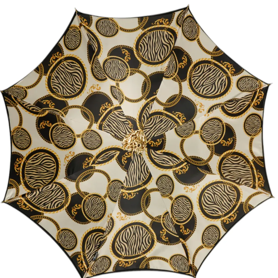 Online Il Marchesato Mythical Elegance: Umbrella with Golden Medusa Accent