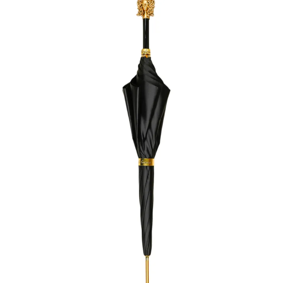 Online Il Marchesato Mythical Elegance: Umbrella with Golden Medusa Accent