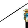 Fashion Il Marchesato Oceanic Elegance: Exclusive Walking stick with Aquamarine Teardrop Cry