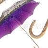 Best Il Marchesato Ombrelli in tessuto doppio fatto a mano da donna di lusso Incredibili ombrelli con cristalli alla moda italiana