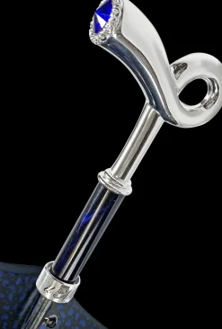 Discount Il Marchesato Ombrello artigianale con levriero da uomo di lusso