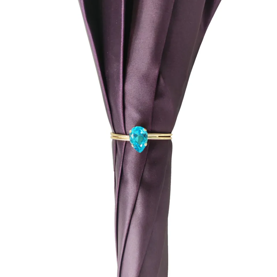 Online Il Marchesato Ombrello azzurro fine ed elegante