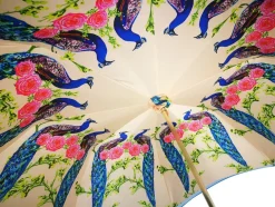 Online Il Marchesato Ombrello Cigno Incredibile Smaltato Su placcatura Oro 24K