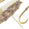 New Il Marchesato Ombrello Classico ed estroverso da donna - Fiori blu