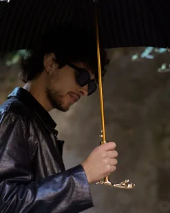 Hot Il Marchesato Ombrello con giaguaro da uomo