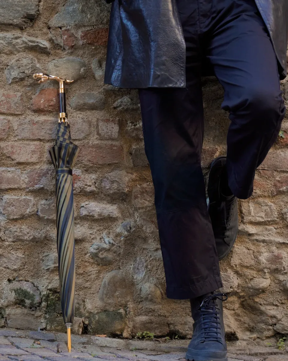 Hot Il Marchesato Ombrello con giaguaro da uomo
