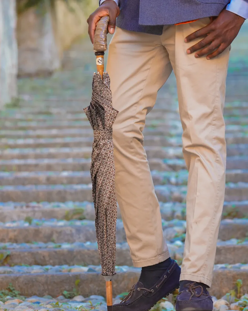 Outlet Il Marchesato Ombrello con il corno di Ram