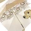 Discount Il Marchesato Ombrello con impugnatura pavone e cristalli smeraldo