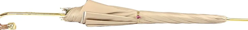 Hot Il Marchesato Ombrello crema fatto a mano - Design astratto
