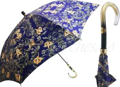 Clearance Il Marchesato Ombrello da donna blu astratto