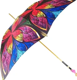 Best Il Marchesato Ombrello da donna fatto a mano meraviglioso - esclusivo design multico