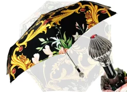 New Il Marchesato Ombrello da donna pieghevole fatto a mano