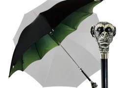 Online Il Marchesato Ombrello esclusivo con manico scimmia dipinto a mano