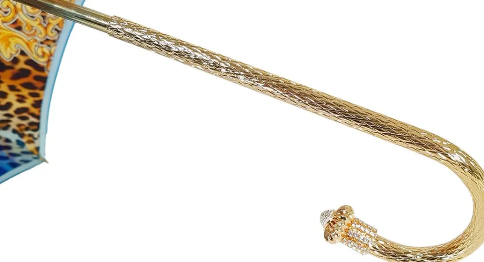 Clearance Il Marchesato Ombrello esclusivo con greche, corone e animalier