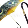 Best Il Marchesato Ombrello esclusivo pavone da donna giallo