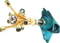 Best Il Marchesato Ombrello gioiello con impugnatura "fiore" realizzata a mano