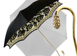 Sale Il Marchesato Ombrello interno elegante con stampa aironi, doppio panno