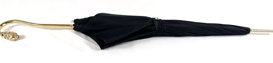 Sale Il Marchesato Ombrello interno elegante con stampa aironi, doppio panno