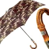 Fashion Il Marchesato Ombrello militare Pieghevole da uomo Con Manico in legno Bamboo