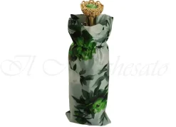 Online Il Marchesato Ombrello mini verde con rose
