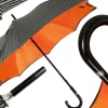 Outlet Il Marchesato Ombrello piantino da uomo in faggio verniciato - colore Arancione
