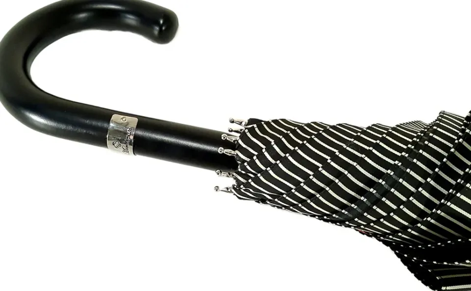 Outlet Il Marchesato Ombrello piantino da uomo in faggio verniciato - colore Arancione