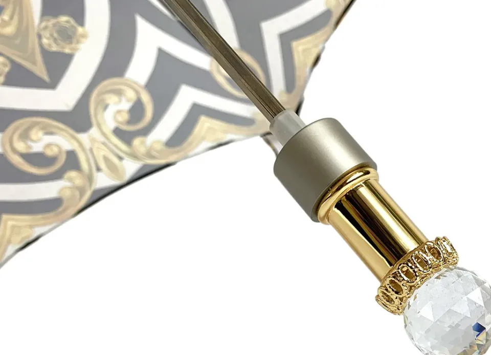 Online Il Marchesato Ombrello pieghevole con cristallo Swarovski