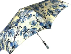 Online Il Marchesato Ombrello pieghevole con motivo floreale