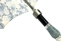 Online Il Marchesato Ombrello pieghevole con motivo floreale