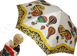 Hot Il Marchesato Ombrello pieghevole da donna con mongolfiere