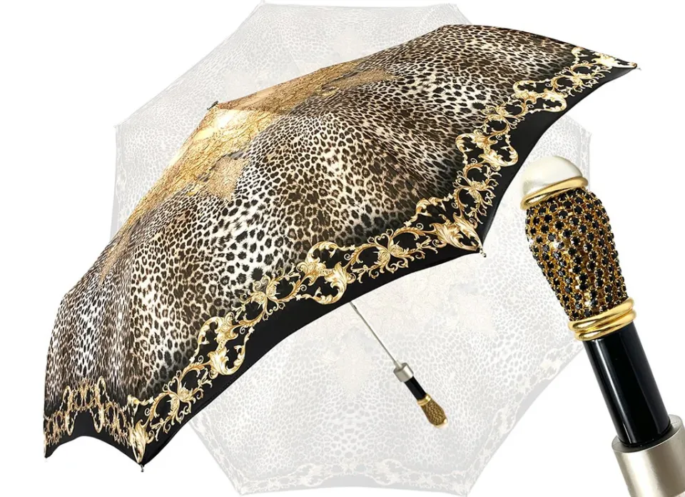 Hot Il Marchesato Ombrello pieghevole da donna Animalier