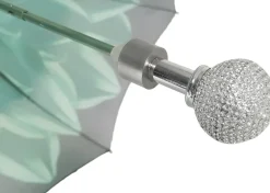 Best Il Marchesato Ombrello pieghevole da donna - antivento - cristalli Swarovski