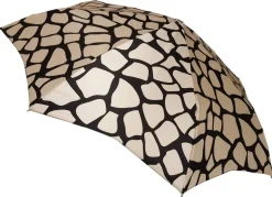 Fashion Il Marchesato Ombrello pieghevole elegante leggero crema e nero