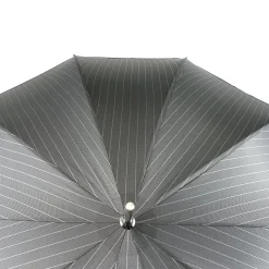 Clearance Il Marchesato Ombrello rigato grigio