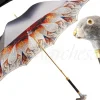 Best Il Marchesato Ombrello sfumature di grigio con impugnatura coniglio dipinta