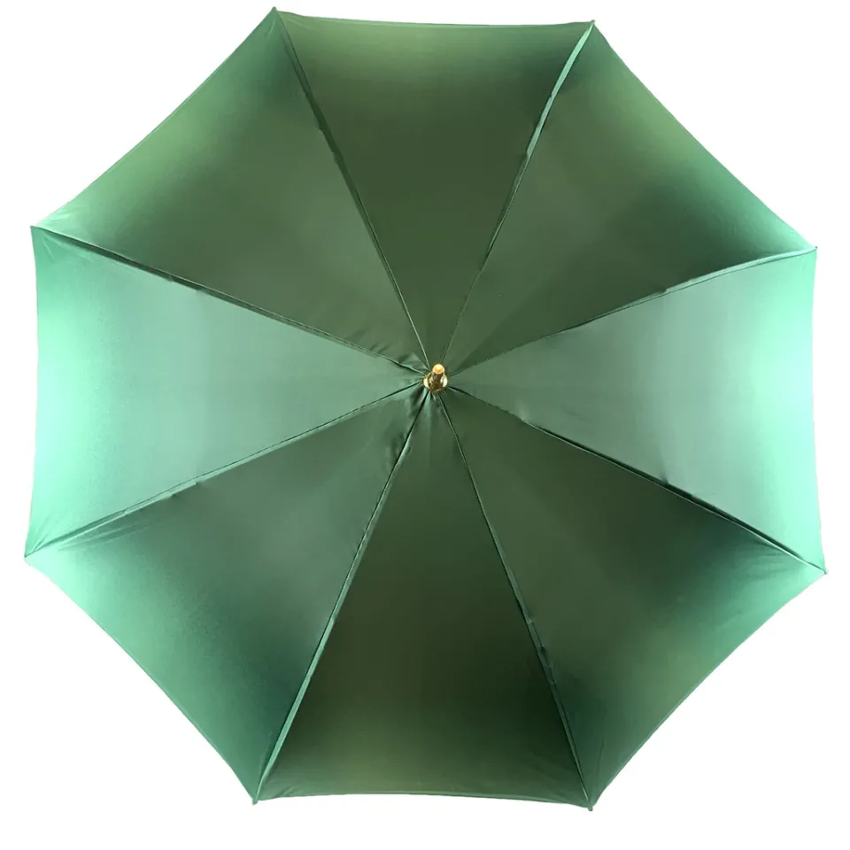 Online Il Marchesato Ombrello verde con fantasia rose
