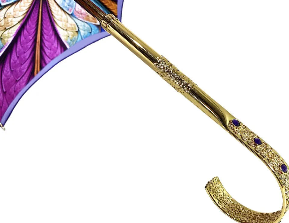 Clearance Il Marchesato Ombrello viola luminoso di lusso fantastico