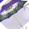 Discount Il Marchesato Originale ombrello viola con fantasia multicolore