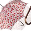 New Il Marchesato Parasole con rose rosse