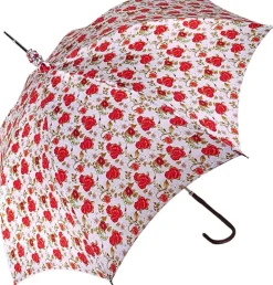 New Il Marchesato Parasole con rose rosse