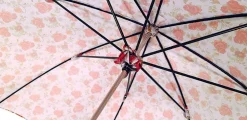 New Il Marchesato Parasole con rose rosse