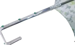 Clearance Il Marchesato Parasole verde floreale