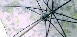 Clearance Il Marchesato Parasole verde floreale