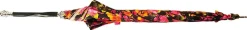 Fashion Il Marchesato Pasarole floreale multicolor - Manico in pelle nera